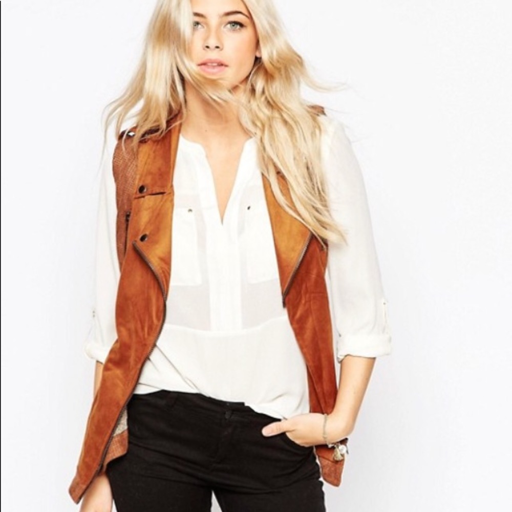 Greylin Moto Vest, NWT